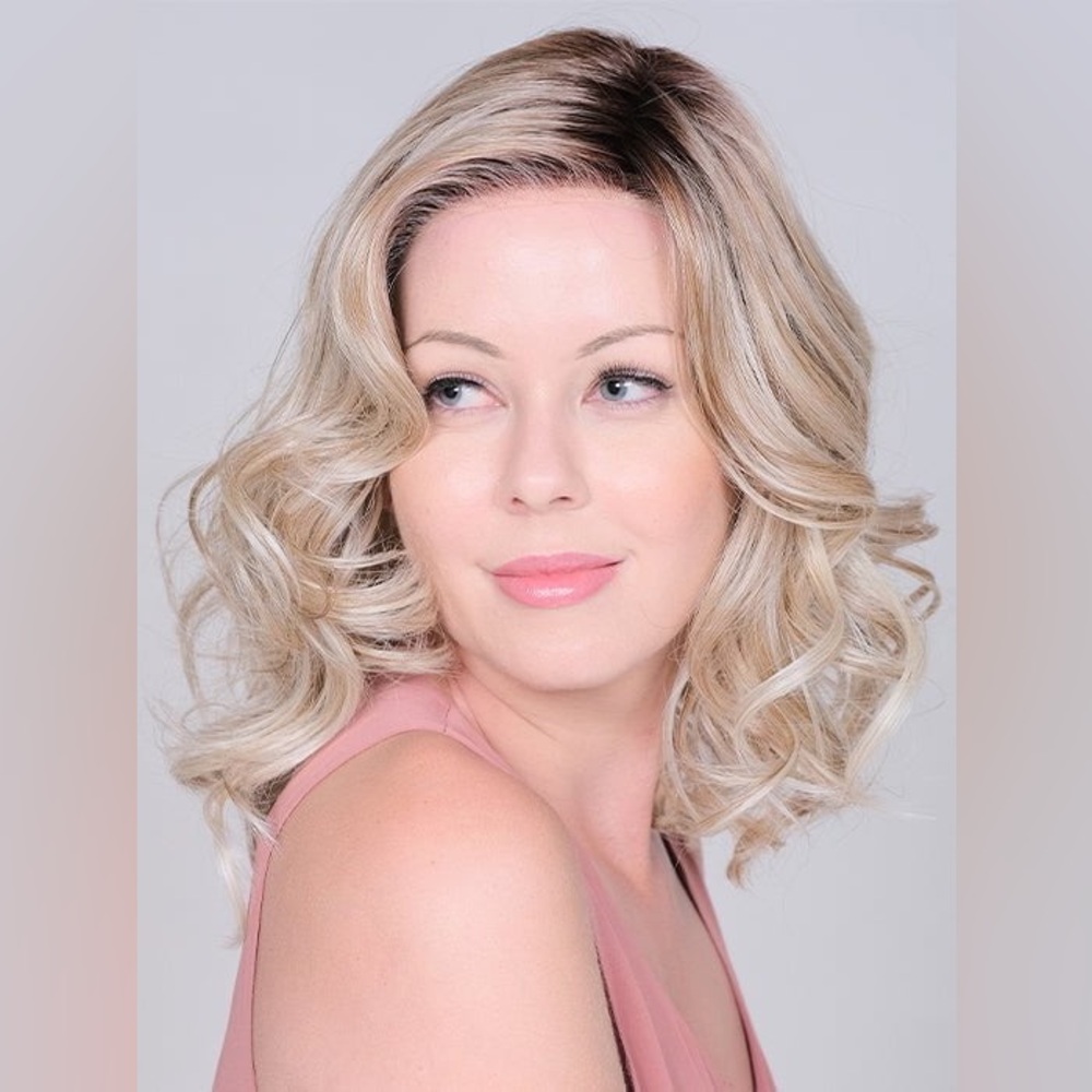 BelleTress Summer Peach - Butterbeer Blonde - Wig - Synthetic Lace Front Wig